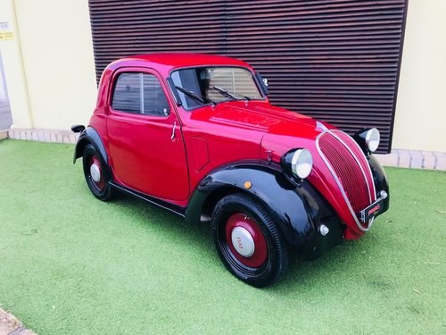 FIAT 500 "TOPOLINO A" CHIUSA - 1939 *1000 MIGLIA ELIGIBLE* For Sale