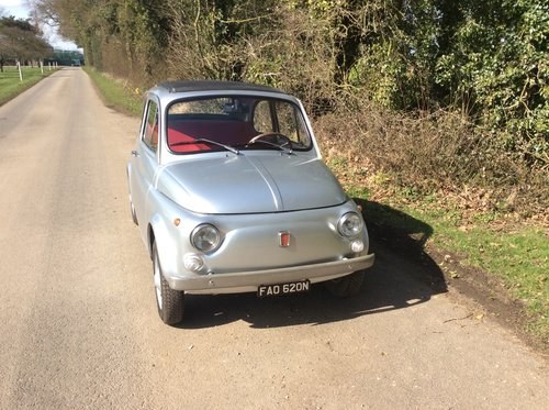 1975 FIAT 500 R as new For Sale
