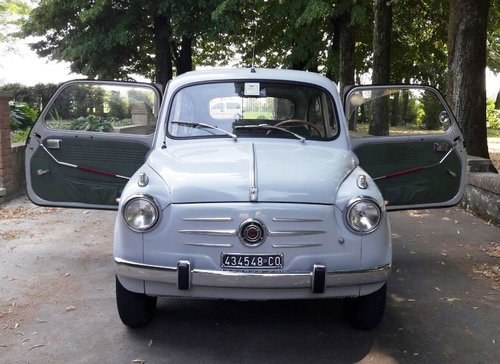 LHD 1957 Fiat 600 For Sale