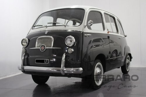 Fiat 600 D Multipla 6 seats - 1964 SOLD