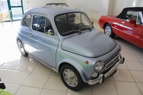 1971 Fiat 500 My Car Francis Lombardi with Roof close For Sale