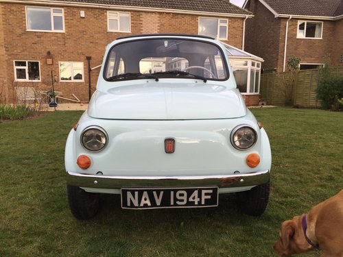 Fiat 500 F 1967 LHD restored For Sale