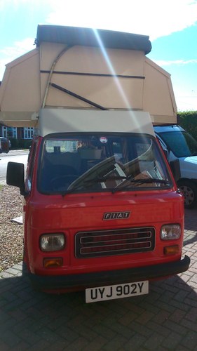 1982 Fiat Pandora Original Autohomes Camper Van For Sale