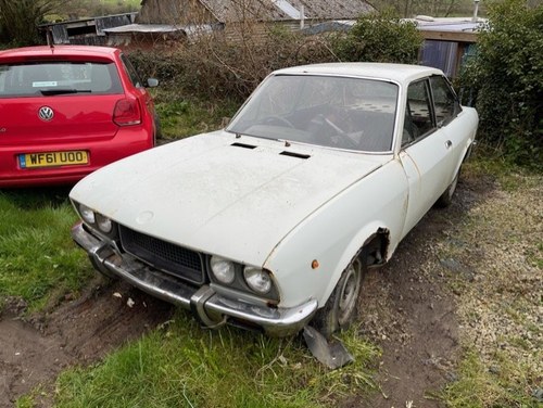 1975 rhd Fiat 124 coupe 1800 to restore For Sale