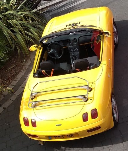 1998 Fiat barchetta low miles big history, have car, will travel SOLD