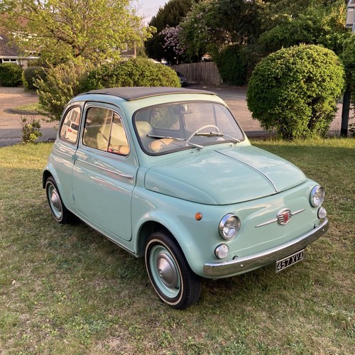 Fully restored 1962 Fiat 500 D Convertible / Trasformible SOLD