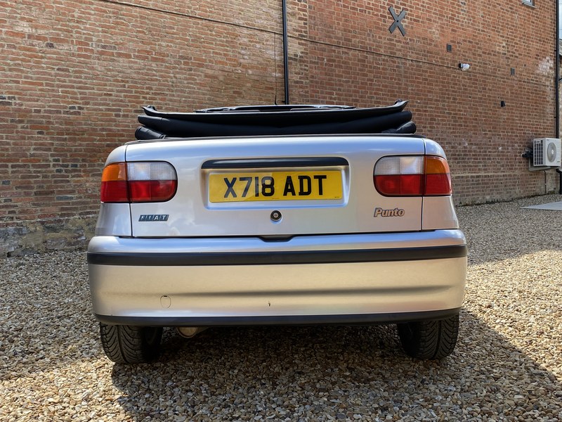 2000 Fiat Punto 90 ELX Cabriolet. Only 39,000 Miles from New