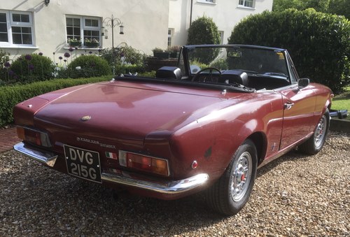 1969 Fiat 124 Spider AS For Sale