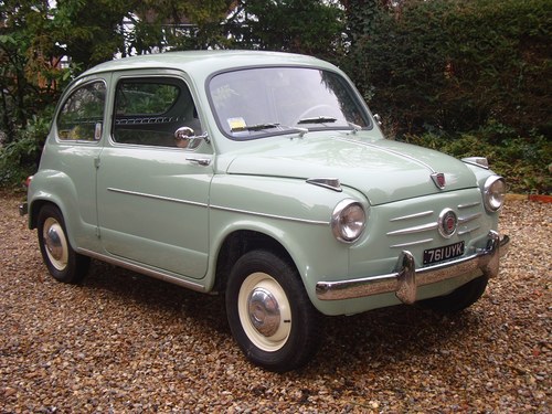 1958 Fiat 600 Series 1a For Sale