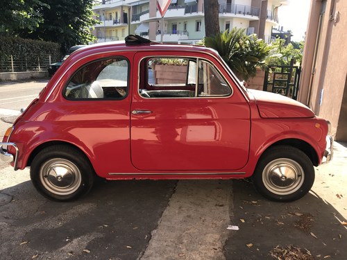1970 Lovely 2 owners Fiat 500 L total restoration SOLD