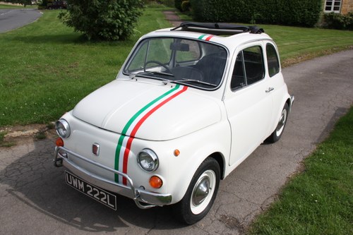 1972 Fiat 500L UK RHD in fantastic condition For Sale