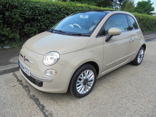 2014 Fiat 500 1.2 Petrol Lounge (s/s) 3dr Manual For Sale
