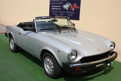 FIAT 124 CONVERTIBLE SPIDEREUROPA 2.0I OF 1983 For Sale