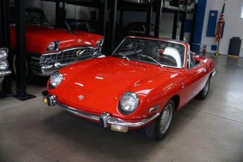 1971 Fiat 850 Spyder Roadster by Bertone SOLD