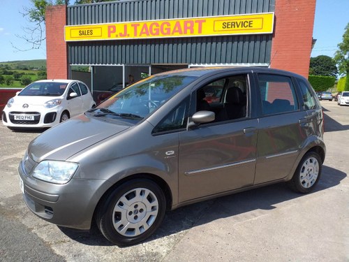 2006 Fiat Idea 1.4 Dynamic 5dr LOW MILES, INCREDIBLE SERV HISTORY SOLD
