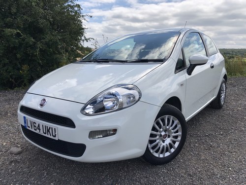 2014 Fiat Punto 1.2 Pop 3dr **Just 25,000 Miles From New** SOLD