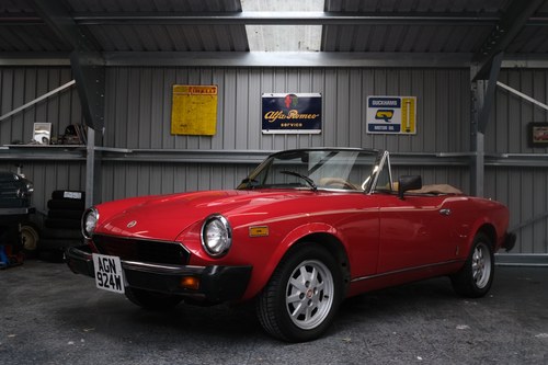 1981 Fiat 124 spider For Sale