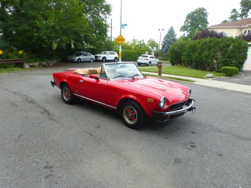1981 Fiat Spider 2000 Nice Driver For Sale