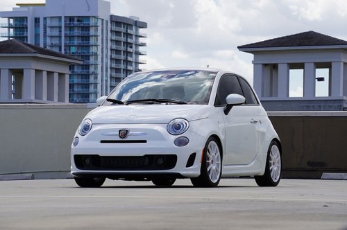 2013 Fiat 500 Abarth Coupe 11k miles Ivory 5 speed M $17.5k For Sale