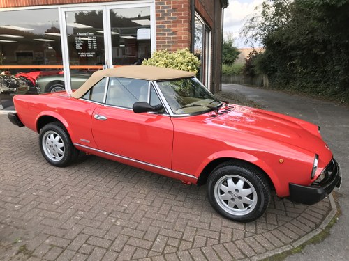 1985 PININFARINA SPIDER EUROPA (Just 1,196 miles from new) For Sale