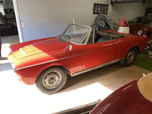 1963 fiat 1200 cabriolet project For Sale