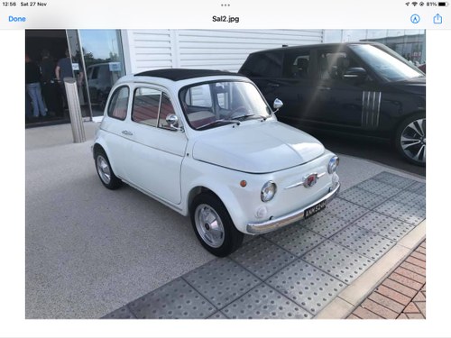 1970 Fiat 500 Giannini TV For Sale
