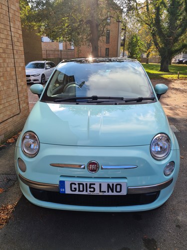2015 Mint Green Fiat 500 For Sale