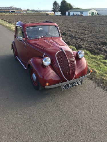 1937 Fiat - Original UK right hand drive “Topolino” SOLD