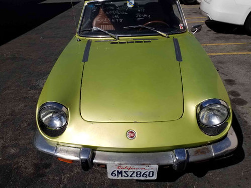 1971 Fiat 850 Spider rust Free good driver For Sale