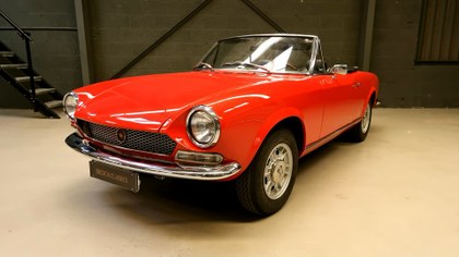 Fiat 124 Sport Spider 1600 in concours condition