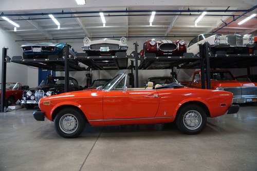 1978 Fiat 1800 Spider Convertible SOLD