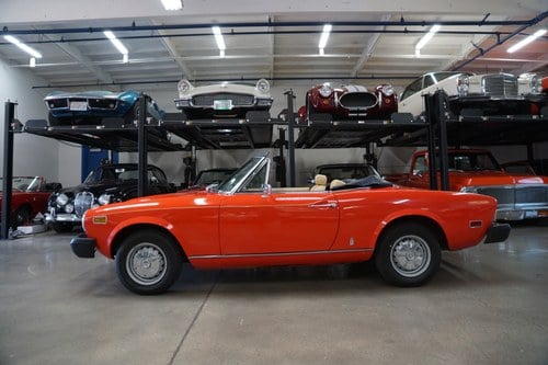 1978 Fiat 1800 Spider Convertible SOLD