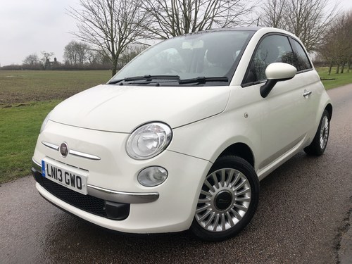 2013 Fiat 500 1.2 Lounge **JUST 22,000 MILES FROM NEW** SOLD