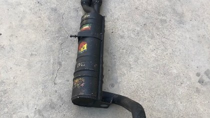 Abarth exhaust silencer for Fiat 125 Special