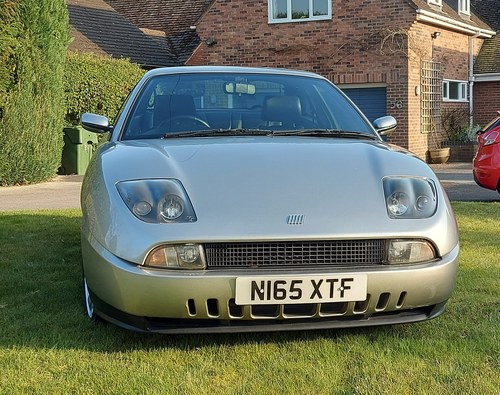 1996 Fiat Coupe 16v turbo in Metallic Silver Grey For Sale