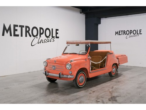 1963 Fiat 600 Ghia Jolly with Trailer SOLD