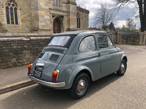 1964 FIAT 500 D TRASFORMABILE Till salu