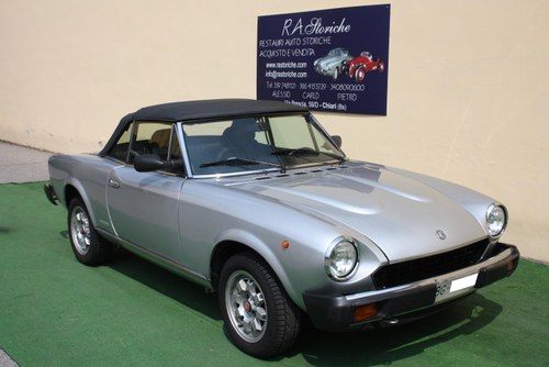 FIAT 124 SPIDEREUROPA 2000 IE OF 1982 For Sale