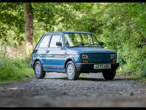 1991 Fiat 126 BIS NO RESERVE For Sale by Auction