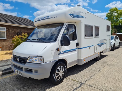 2007 Fiat adria coral 660sl motorhome with rear bedroom For Sale