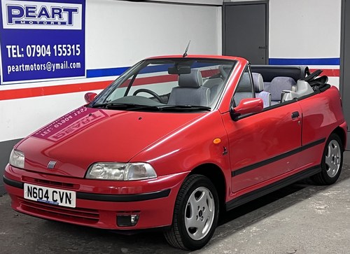 1996 Fiat Punto 1.6 ELX Convertible by Bertone For Sale