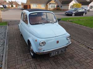 1967 Fiat 500F Cinquecento with Factory Sunroof For Sale (picture 1 of 7)