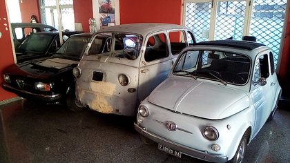 1957 Fiat 600D Multipla Project PRESERVED orig body panels