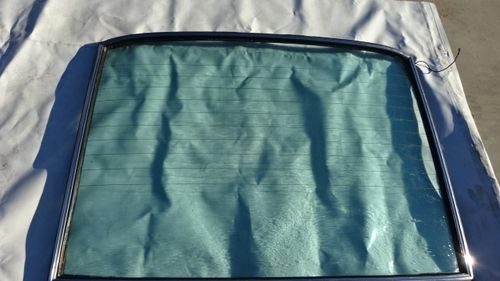 Picture of Rear window with chrome frame Fiat Dino 2400 Coupè - For Sale