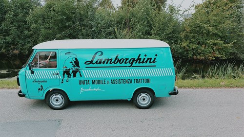 1980 Fiat 238 Van Lamborghini Assistenza / Food Truck For Sale