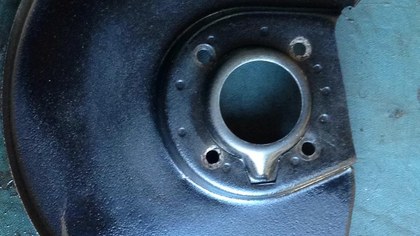 Rear brake discs protection shields for Osca 1600