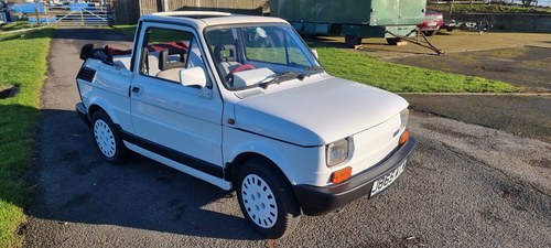 1992 Fiat 126 BIS Bosmal recreation cabrio For Sale by Auction