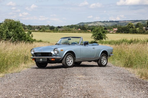 1982 Fiat 124 Spider by Roadster Salon. For Sale