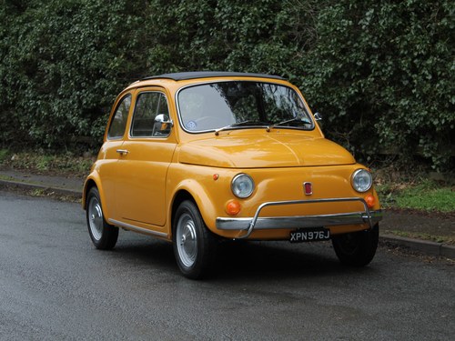 1971 Fiat 500L - UK RHD 40,000 Miles In vendita