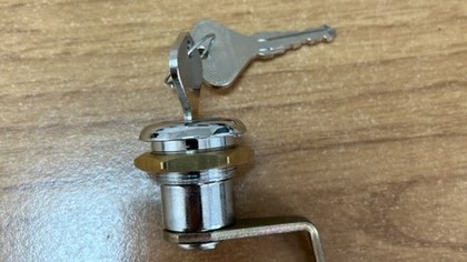 Trunk lock for Fiat 130 Coupè
